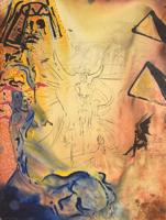 Salvador Dali Dream of Moses Lithograph, Signed Ed - Sold for $4,062 on 02-18-2021 (Lot 691).jpg